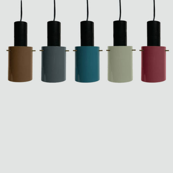 quinta pendant light,cylinder,colors